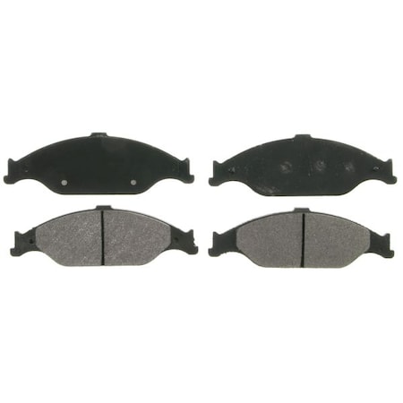 Wagner Brakes Semi-Met Disc Pad Set, Zx804 ZX804